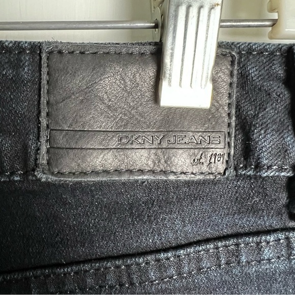 DKNY -‎ SOHO Black Jeans - Sz. 10 - Picture 5 of 8